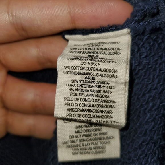 Free People Blue White Nordic Sweater - Picture 7 of 10